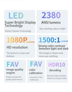 LT2 Smart <span class=keywords><strong>WIFI</strong></span> LED LCD portátil 3D 4K Android Video Digital Full HD 1080P proyector para <span class=keywords><strong>Bluetooth</strong></span> Home Theater Mini para exteriores - Product Image 6
