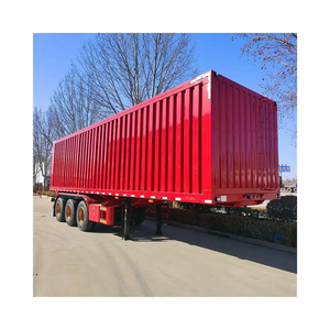 Semi-remorque de transport de marchandises Fengniao à 3 essieux, type fourgon fermé, 40 pieds/53 pieds, capacité de charge de 1001-2000 kg, Shandong, à vendre - Product Image 1
