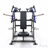 Machine de musculation isolalette commerciale pour la poitrine, équipement de gym avec presse à poitrine assise et pile de poids