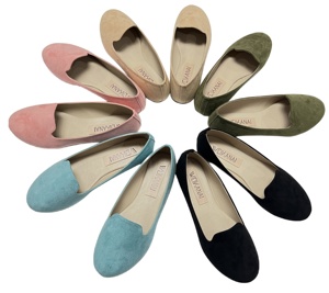 Ballerine dames chaussures <span class=keywords><strong>de</strong></span> danse avec nœud papillon dames Polybag solide été dames chaussures RTS doux brillant Pu <span class=keywords><strong>en</strong></span> <span class=keywords><strong>dessous</strong></span> <span class=keywords><strong>de</strong></span> 1 $ - Product Image 1