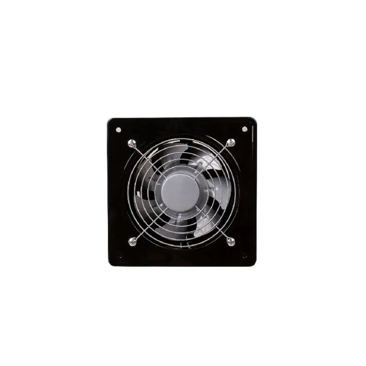 Hidden High-Speed Silent All Metal Wall Type Industrial Exhaust Fan Ventilation For Supermarkets Or Offices