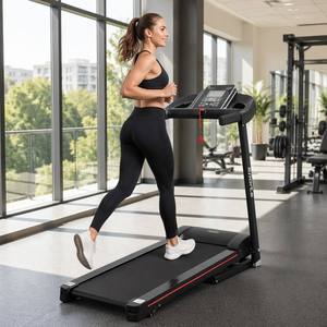 Factory Foldable Indoor Fitness Equipment Shock Absorption Portable <b>Running</b> <b>Machine</b> Wholesale Bulk Order - Product Image 1