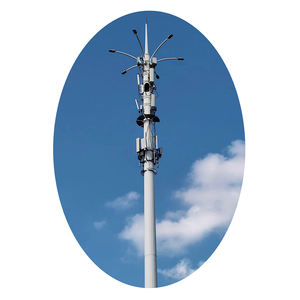 <span class=keywords><strong>GSM</strong></span> Mikrowellen verzinkter Telekommunikationsstahl-Monopol turm - Product Image 6