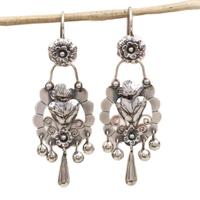 Eropa Bohemian Amerika rumbai anting menjuntai gaya etnik elegan mode telinga kait perhiasan untuk wanita musim gugur musim dingin grosir