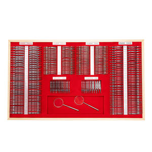 Fabricante Profesional de Juego de Lentes de Prueba de 266 Piezas, Equipo Óptico Oftálmico - Product Image 3