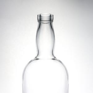 高品質なカスタムメイドのテキーラ用ガラス瓶、750mlのプレミアムウイスキー用ボトル - Product Image 5