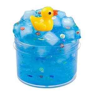 70ML Gelatina Transparente en Cubos, Slime de Coco, Espuma Esponjosa, Arcilla de Colores, Juguete Educativo DIY Seguro, No Tóxico, para Aliviar el Estrés, Plástico - Product Image 6