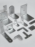 Fixations pour meubles et chaises de table, supports métalliques à angle droit de 90 degrés, acier inoxydable/acier/fer
