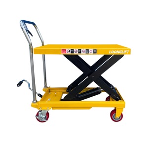 Carretilla Elevadora Hidráulica Móvil Mini de 1 kg, Plataforma Manual de 1 m de Altura para Talleres de Reparación de Maquinaria - Product Image 2