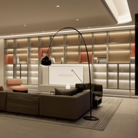Mueble de TV Moderno a Medida para Sala de Estar - Uso en Villas y Apartamentos - Venta Directa de Fábrica Hecho en China Embalaje para Envío