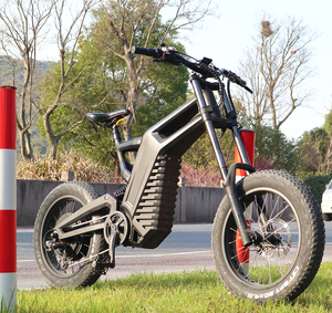 Bicicleta Eléctrica de Neumáticos Gruesos para Adultos, Versión Básica de Fibra de Carbono, 1000W, 48V 20Ah, 7 Velocidades, 70km/h - Product Image 3