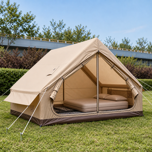 Tentes gonflables portables Oxford pour le marché allemand, 3-4 personnes, imperméables, avec structure pneumatique, fournisseur personnalisé - Product Image 3