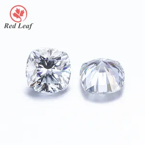 Redleaf Supplier D Color Cushion Cut Moissanite GRA Certificate White Moissanite Loose Gemstone For Ring