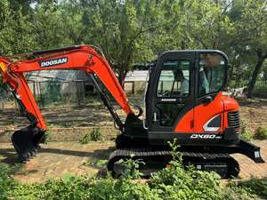Doosan เครื่องขุดมือสอง DX60 6ตันใช้อัตราสิ้นเปลืองเชื้อเพลิงต่ำ - Product Image 3