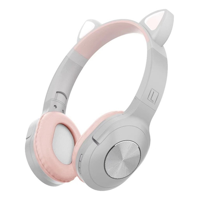 Cute Cat Ear Cartoon Wireless Earphone Cat Headphones Headsets Stereo Music P47 Earphone Gaming Wired P9 Earbuds