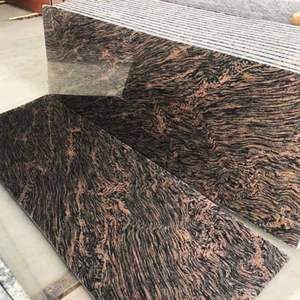 ผู้ส่งออกชาวอินเดียจำหน่ายแผ่นหินแกรนิตลายเสือสำหรับตกแต่งผนังห้องครัวและห้องน้ำ วิลล่า และโรงพยาบาล จำหน่ายจำนวนมาก ราคาดีที่สุด - Product Image 3