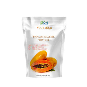 GOH produttore fornitura <span class=keywords><strong>Papain</strong></span> naturale ingredienti a base di erbe in polvere enzima papaina - Product Image 1