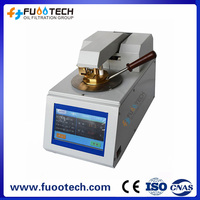 Testeur de point d'éclair à coupelle fermée pour huile isolante ASTM D93 FUOOTECH entièrement automatique Pensky-Martens