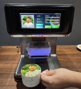 Nueva máquina de impresión de café automática mejorada DIY cara Selfie foto pastel café impresora para fiesta de eventos - Product Image 1