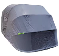 Accessoires automobiles : Tente de protection pliable automatique télécommandée pour voiture, abri rétractable anti-UV