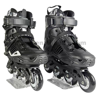 2025 vente en gros clignotant 4 roues sûr chaussures à roulettes agressives professionnel Slalom Freestyle vitesse en ligne patin à roulettes en ligne