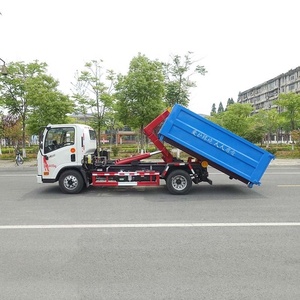 Camion benne basculante manuel Dayun 4x2 haute efficacité à 6 crochets pour le nettoyage communautaire et le transport de déchets municipaux - Product Image 1