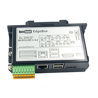 Controlador de Programación PLC Edgebox, Gateway IoT SCADA CAN WIFI 4G RS485 de Código Abierto, Controlador PLC Industrial con Linux