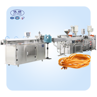 Ligne de production de machines extrudeuses de tubes de cathéter d'infusion médicale en plastique multicouche co-extrudé