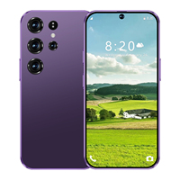Expédition rapide, mini téléphone S24 débloqué avec écran de 4 pouces, double SIM, téléphones mobiles de poche, petit téléphone mobile 4G Android, mini smartphone intelligent