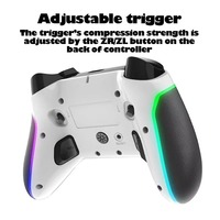 Manette de jeu sans fil Bluetooth S05 - Joystick ergonomique compatible avec Switch 2, PC, téléphone portable et Steam