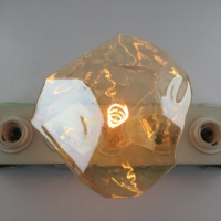Ampoule LED SMD Edison classique, forme de pierre, filament rétro, 4W, dimmable, lumière ambrée vintage, 220/240V, E27, résidentielle