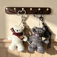 Pendentif de sac animalier mignon style forêt, cadeau haut de gamme, poupée, porte-clés de téléphone portable