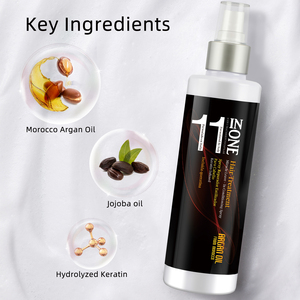 Commercio all'ingrosso <span class=keywords><strong>olio</strong></span> di Argan 11 In uno protezione contro il calore <span class=keywords><strong>capelli</strong></span> nutriente <span class=keywords><strong>Spray</strong></span> lasciare <span class=keywords><strong>olio</strong></span> nel trattamento dei <span class=keywords><strong>capelli</strong></span> di cheratina - Product Image 3