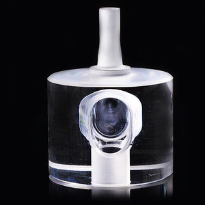 Kunden spezifische verschiedene Größen Quarz fläschchen Labor glas Quarz Rund boden kolben Flach boden reaktor - Product Image 5