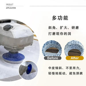 Outil de chanfreinage diamanté à haute vitesse pour le brasage, foret d'agrandissement de bord en céramique à angle de chanfrein, pointe conique plate et pointe conique pour machine - Product Image 4