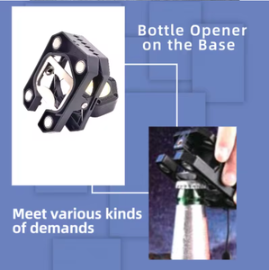 <span class=keywords><strong>Sohot</strong></span> โคมไฟแม่เหล็ก LED แบบชาร์จไฟได้, โคมไฟทำงานแบบแม่เหล็กหมุนได้360องศาแบบพกพาสำหรับซ่อมรถยนต์และ IP44บาร์บีคิว - Product Image 6