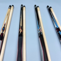 Fournisseur direct bojue – Queue de billard de haute qualité 19oz en érable, joint central 1/2, pour billard à neuf boules, avec fût en bois 12.5mm, design Fury