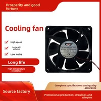 Ventilateur en plastique à double roulement à billes 12038 haute vitesse DC 5V/12V, antichoc et à faible bruit, conception OEM/ODM pour le refroidissement des châssis de serveur
