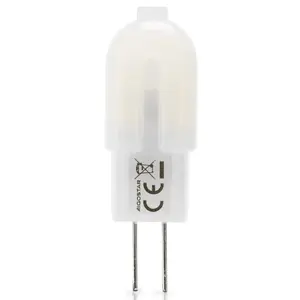 Lámpara LED G4 1.3W blanco lechoso, ideal para iluminación decorativa en espacios reducidos y aplicaciones en muebles. - Product Image 1