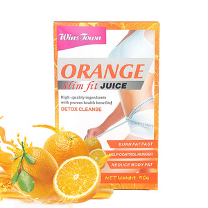 Jugo de naranja desintoxicante y adelgazante de la marca privada Winstown, bajo en azúcar, suplemento herbal para el metabolismo. - Product Image 1