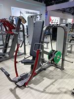 Super Septembre : Machine de musculation commerciale en acier, à charge par plaques, pour entraînement de force, presse pectorale assise classique, durable