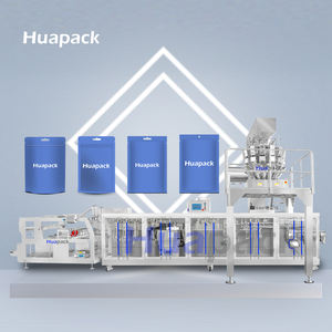 Machine à Emballer Électrique HHFS à Fermeture Éclair, Automatique pour Poudre de Biscuits, Granulés Alimentaires, Remplissage de Pompe d'Emballage - Product Image 1