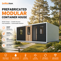 Maison conteneur extensible facile à transporter, bâtiment préfabriqué pliable, abri d'urgence temporaire pour les catastrophes