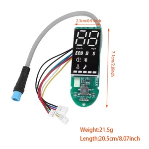 Panel de interruptores Xiaomi M365 1S Pro Pro2, placa de circuito de actualización para el tablero de instrumentos, piezas de repuesto para el scooter eléctrico M365 1S Pro Pro2 - Product Image 5