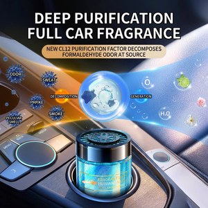 Contenedor de Gel Ambientador Plástico Diseño Creativo Bálsamo Sólido <span class=keywords><strong>Perfume</strong></span> Ecológico en Spray para Coche, Hogar, Baño - Fabricante - Product Image 2