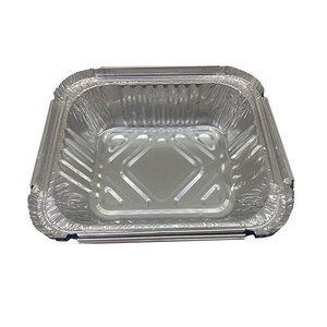 OEM LOGO 230ml Aluminum <strong>Foil</strong> Container Half Size <strong>Sheet</strong> <strong>Pan</strong> for Food Industry Packing - Product Image 4