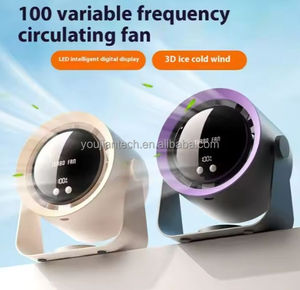 Thời Trang Cầm Tay Xách Tay Turbo <span class=keywords><strong>Fan</strong></span> Biến Tần Số Lưu Thông <span class=keywords><strong>Fan</strong></span> Với Thông Minh Hiển Thị Kỹ Thuật Số Và Tốc Độ Cao - Product Image 2