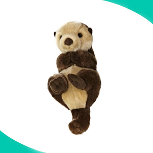 Custom factory 100% fatto a mano morbido peluche vedere animale giocattoli lontra di mare peluche giocattoli di peluche - Product Image 1