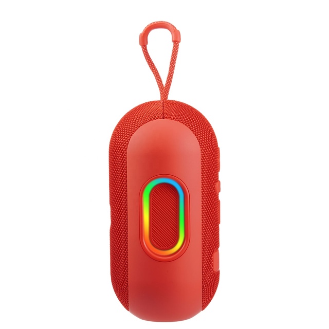 Practical RGB Light Bluetooth Speaker Compact Vertical Design Full Bass Effect Home Living Room Party Wireless Speaker