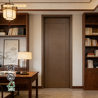 Porte en MDF creux de haute qualité avec finition peinte, prix de gros direct usine, pour projets de chambres, appartements, salons et hôtels